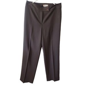 Womens Brown Dress Pants By Josephine Essentials‎ Size 8, 32W29.5L, Hi Rise
